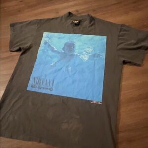 Nirvana Nevermind 1992 GIANT brand tee🔥🔥